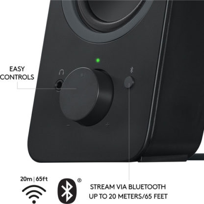 Logitech Z207 Bluetooth Computer Speakers (Black)