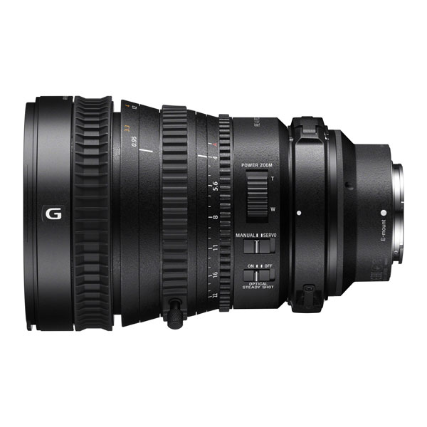 Sony FE PZ 28-135mm F/4 G OSS Full-Frame Power Zoom Lens
